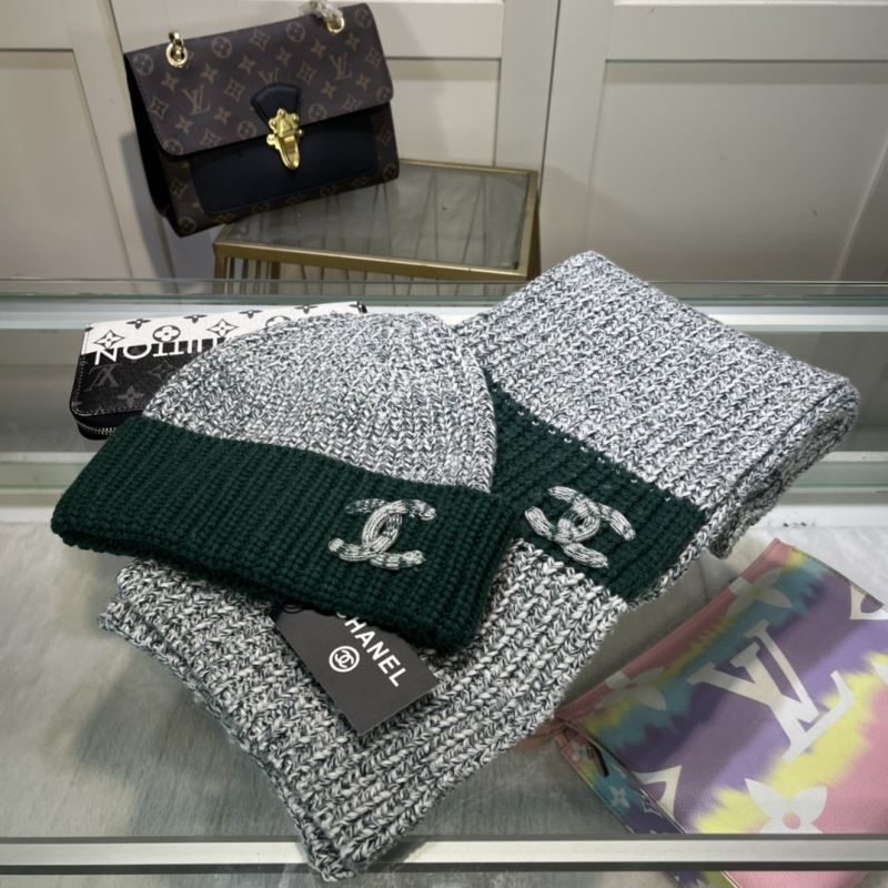 Chanel Caps Scarfs